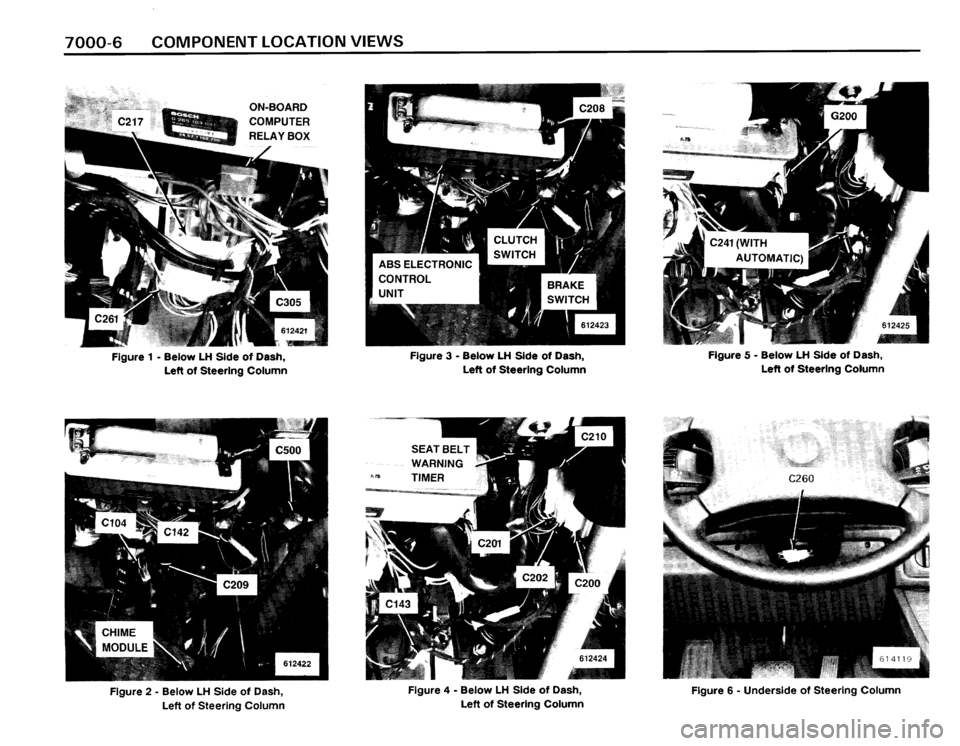 BMW 325i CONVERTIBLE 1990 E30 Electrical Troubleshooting Manual 