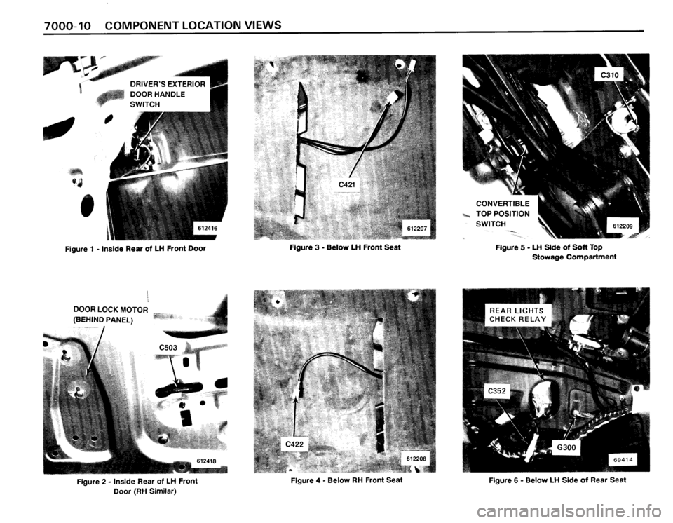 BMW 325i CONVERTIBLE 1990 E30 Electrical Troubleshooting Manual 