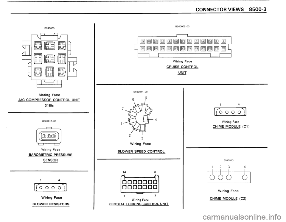 BMW M3 1990 E30 Electrical Troubleshooting Manual 