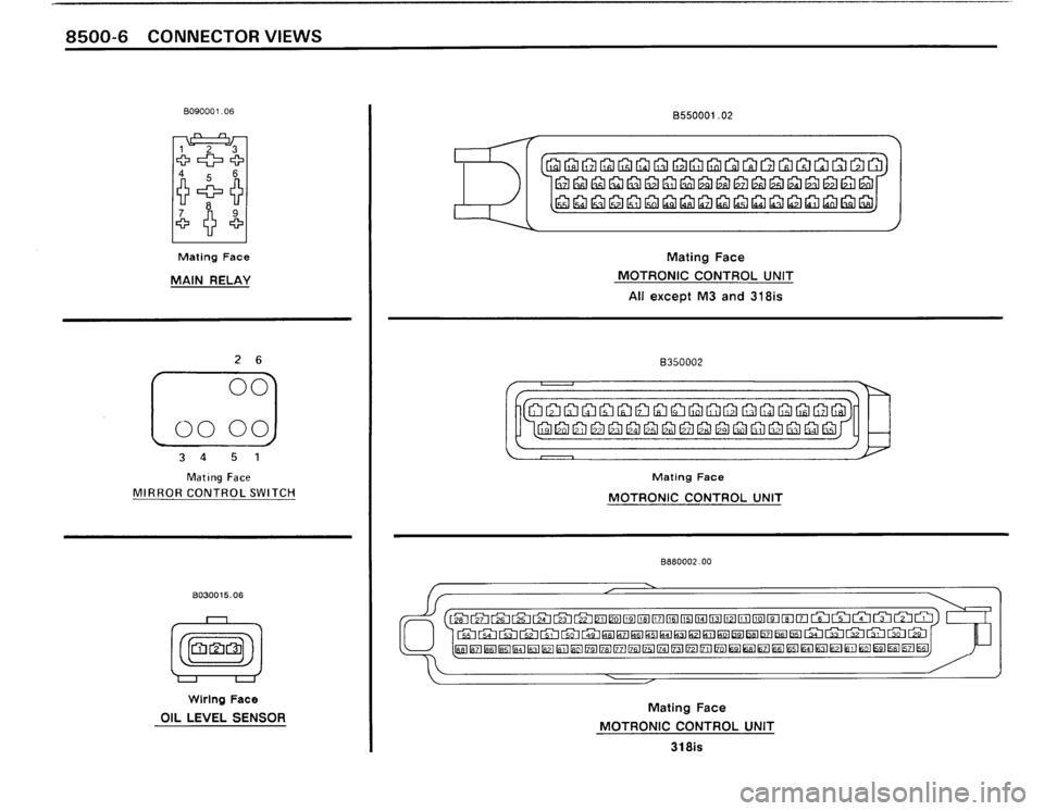 BMW M3 1990 E30 Electrical Troubleshooting Manual 