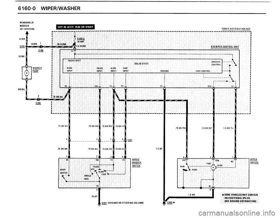 BMW M3 1990 E30 Electrical Troubleshooting Manual 