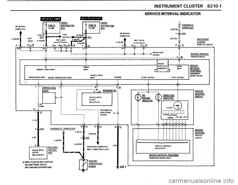 BMW M3 1990 E30 Electrical Troubleshooting Manual 