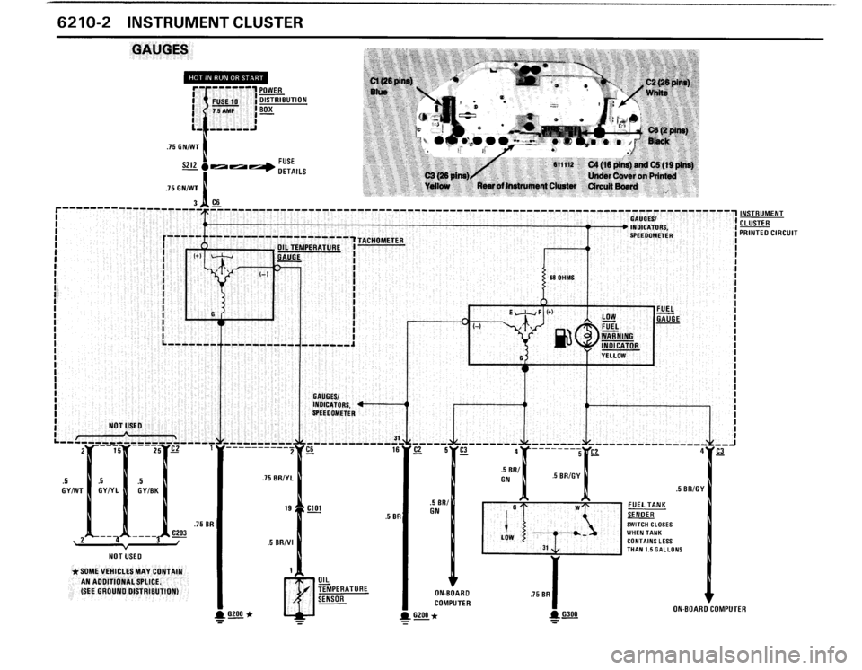 BMW M3 1990 E30 Electrical Troubleshooting Manual 