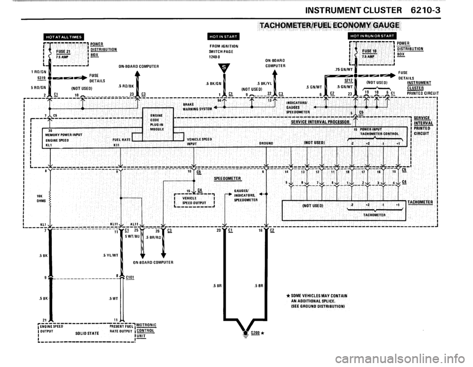 BMW M3 1990 E30 Electrical Troubleshooting Manual 