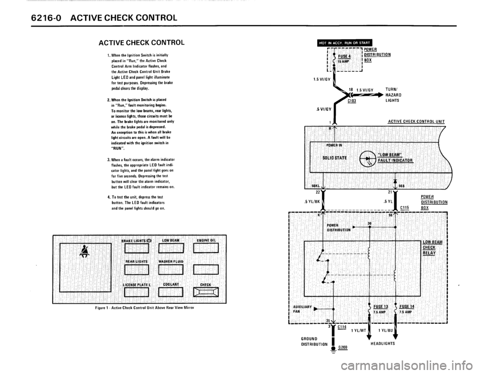 BMW M3 1990 E30 Electrical Troubleshooting Manual 
