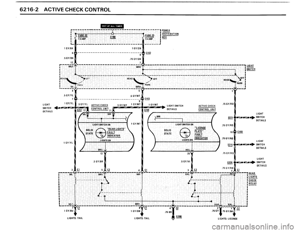 BMW M3 1990 E30 Electrical Troubleshooting Manual 