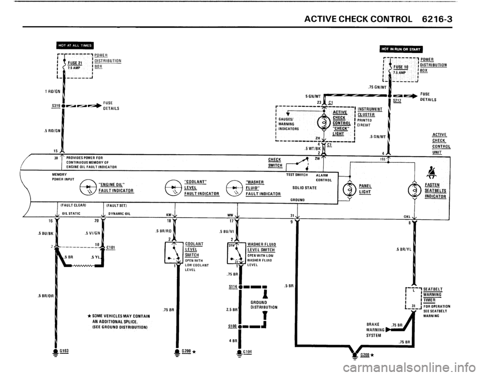 BMW M3 1990 E30 Electrical Troubleshooting Manual 