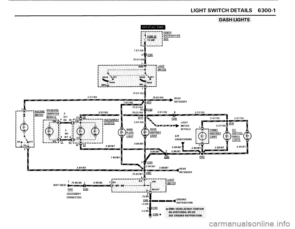 BMW M3 1990 E30 Electrical Troubleshooting Manual 