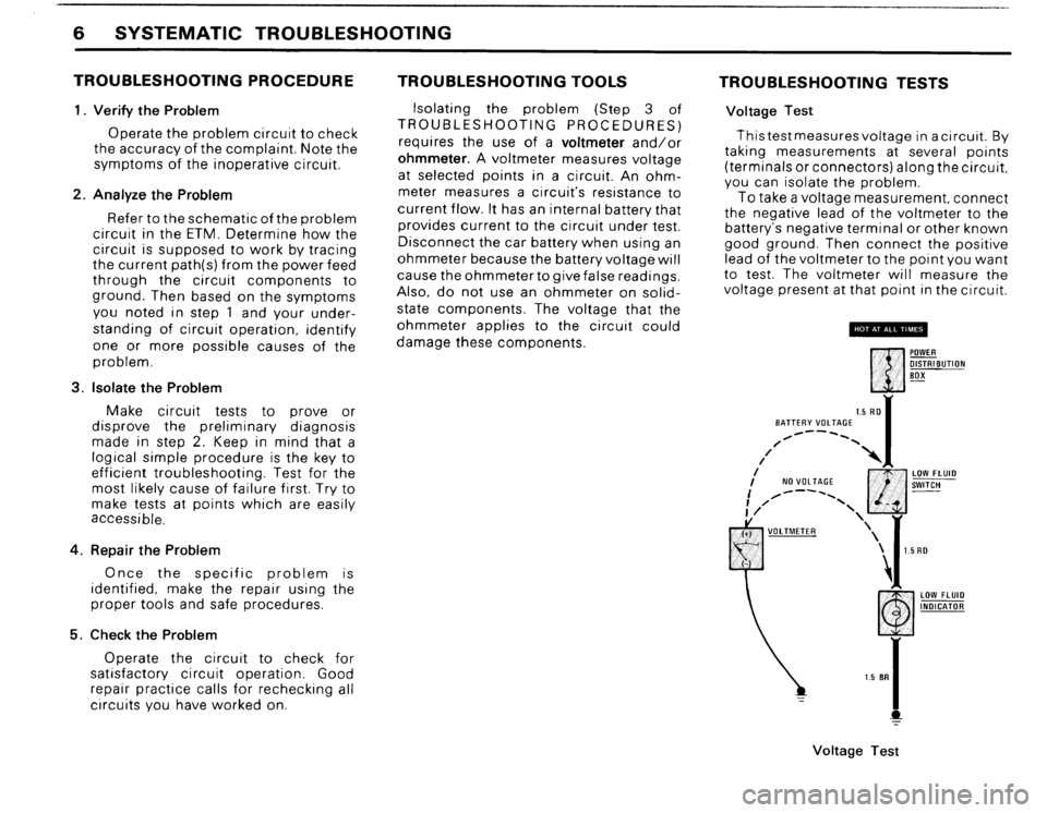 BMW M3 1990 E30 Electrical Troubleshooting Manual 