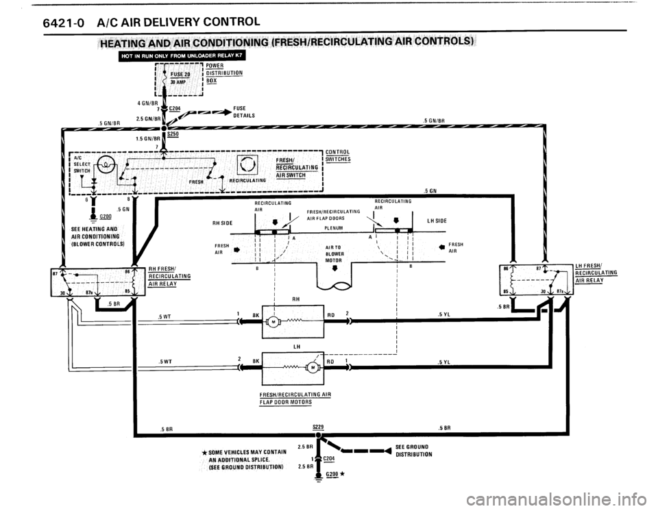 BMW M3 1990 E30 Electrical Troubleshooting Manual 