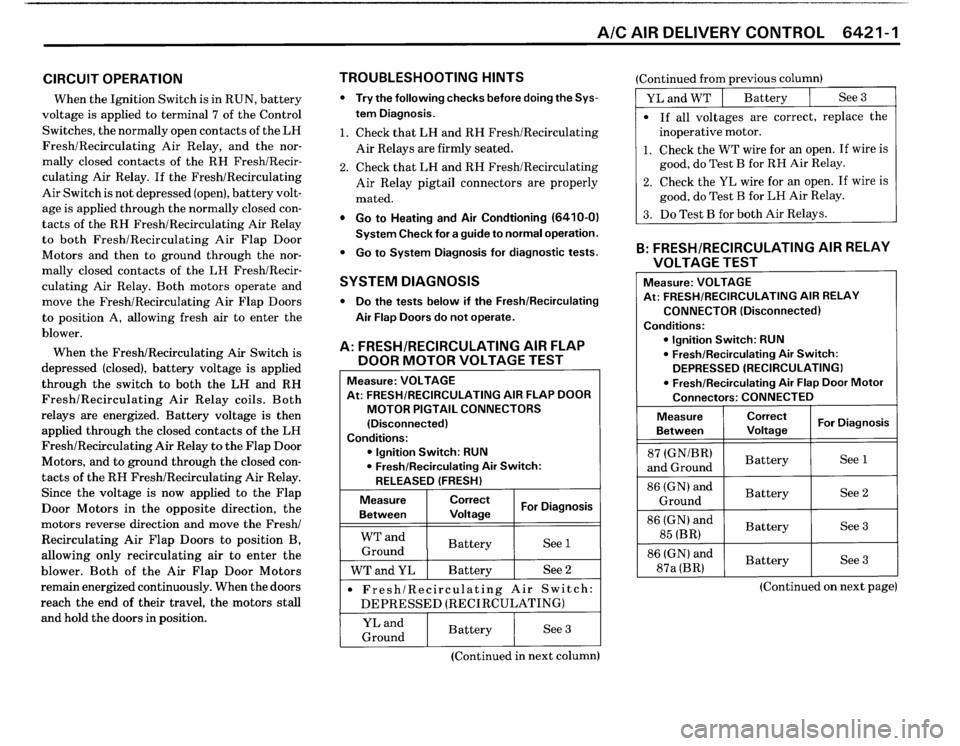 BMW M3 1990 E30 Electrical Troubleshooting Manual 