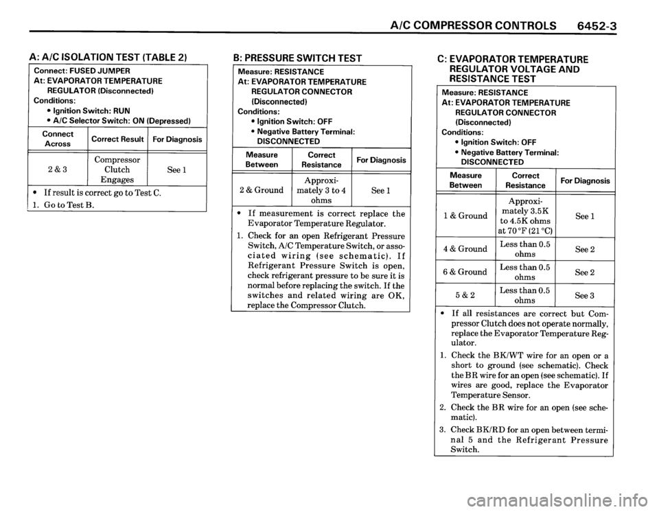 BMW M3 1990 E30 Electrical Troubleshooting Manual 