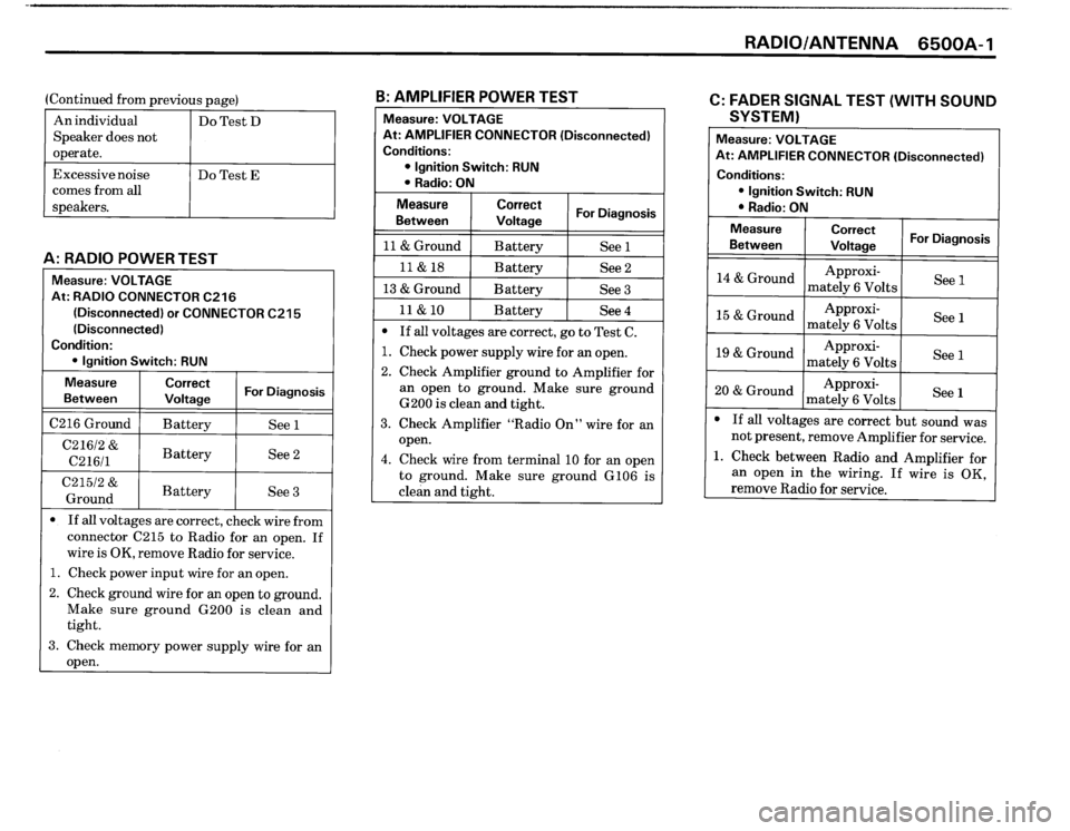 BMW M3 1990 E30 Electrical Troubleshooting Manual 