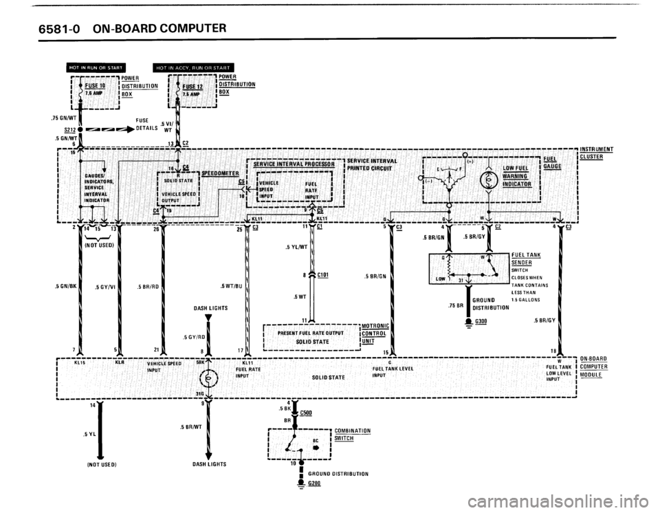 BMW M3 1990 E30 Electrical Troubleshooting Manual 