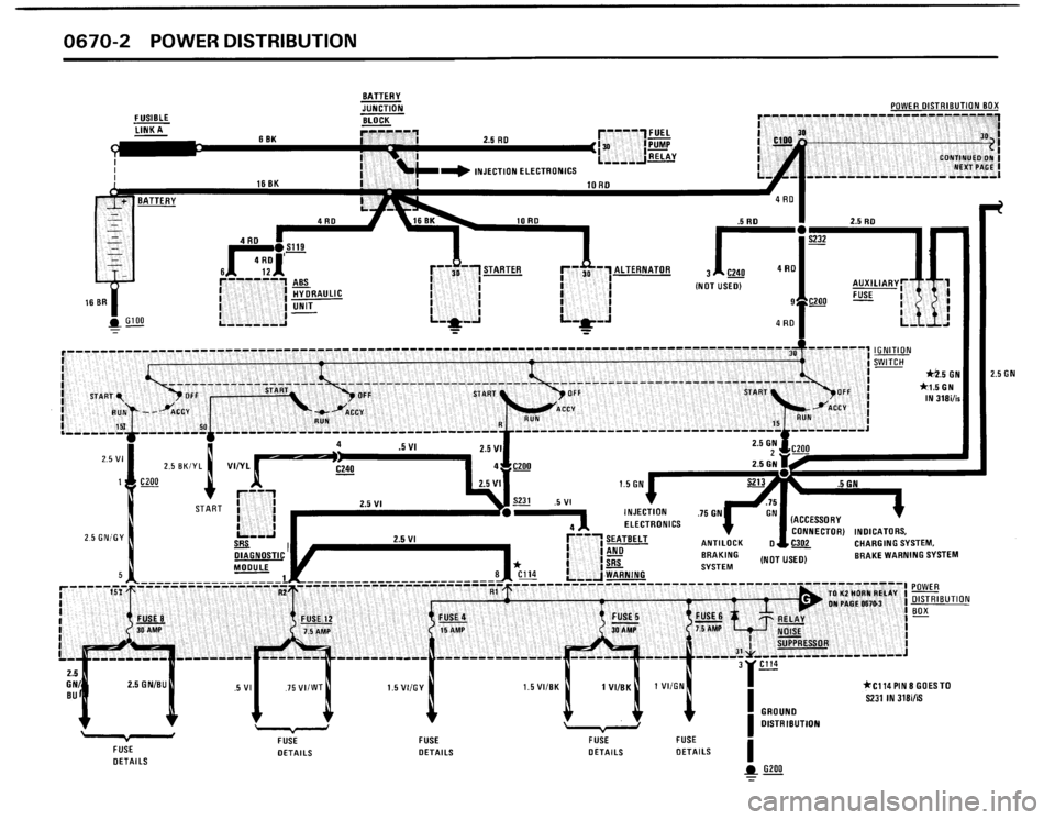 BMW 318is 1991 E30 Electrical Troubleshooting Manual 