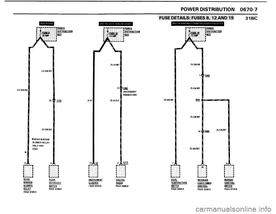 BMW 318is 1991 E30 Electrical Troubleshooting Manual 