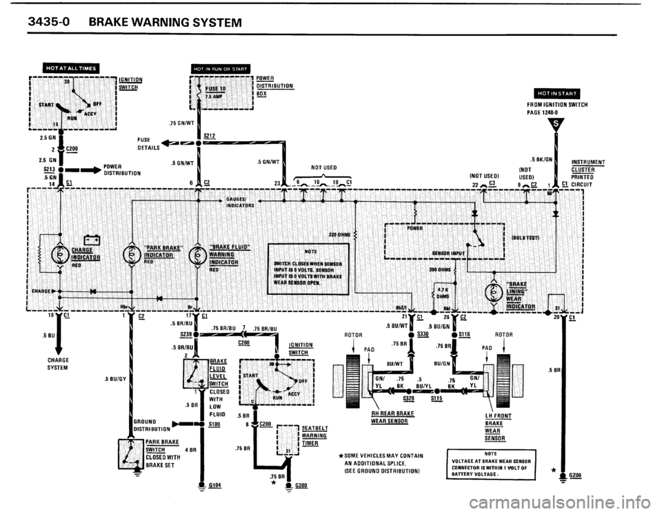 BMW 318is 1991 E30 Electrical Troubleshooting Manual 