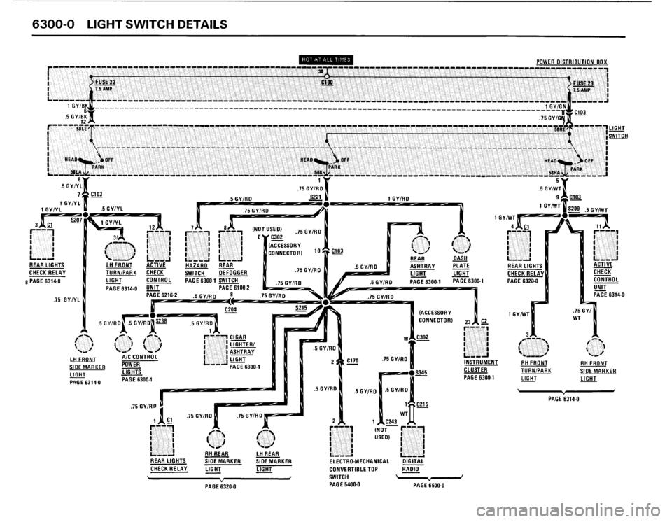 BMW 325i 1991 E30 Electrical Troubleshooting Manual 