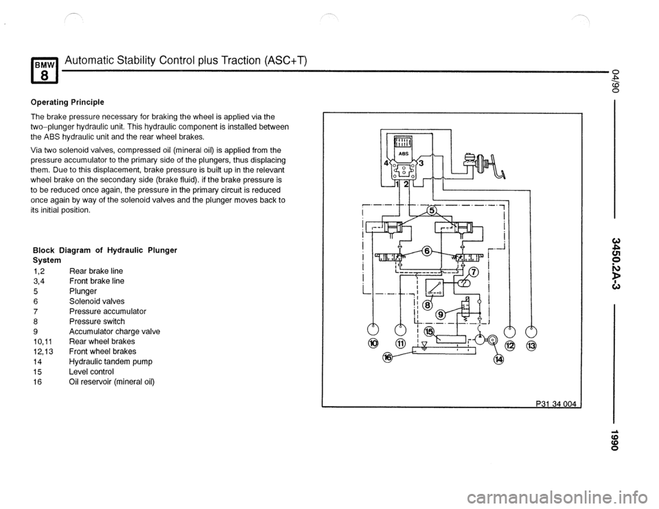 BMW 850csi 1990 E31 Electrical Troubleshooting Manual 
