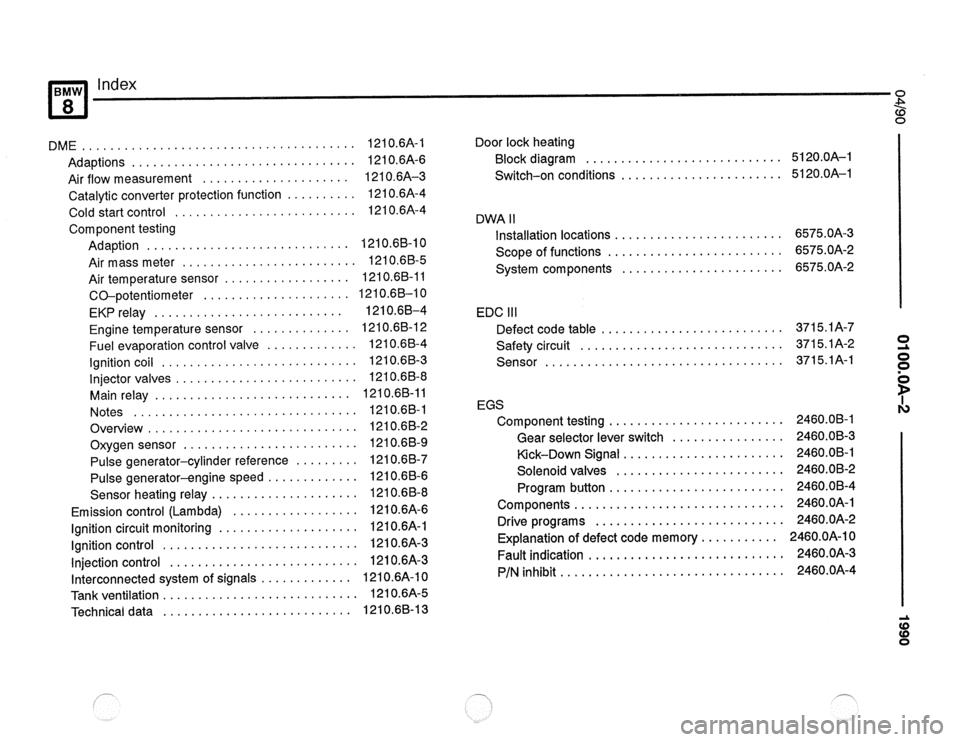 BMW 850csi 1990 E31 Electrical Troubleshooting Manual 