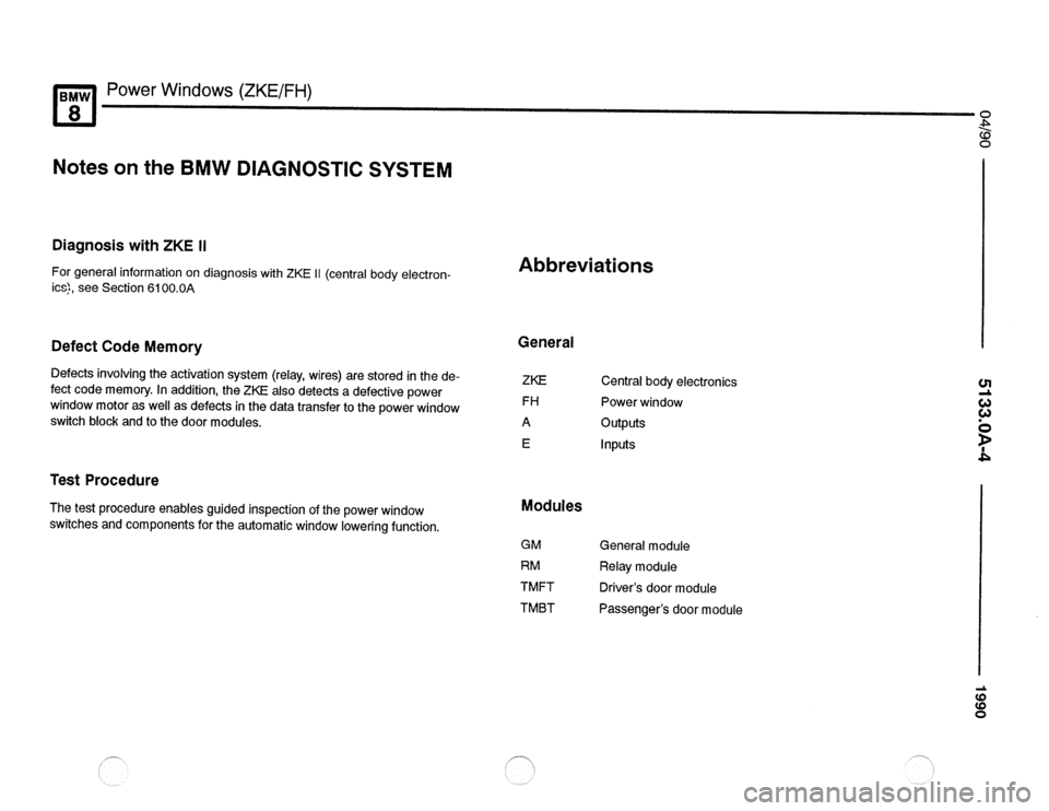 BMW 850csi 1990 E31 Electrical Troubleshooting Manual 