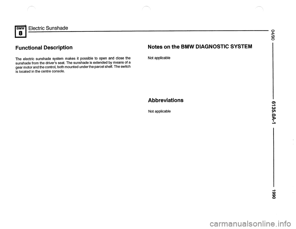 BMW 850csi 1990 E31 Electrical Troubleshooting Manual 