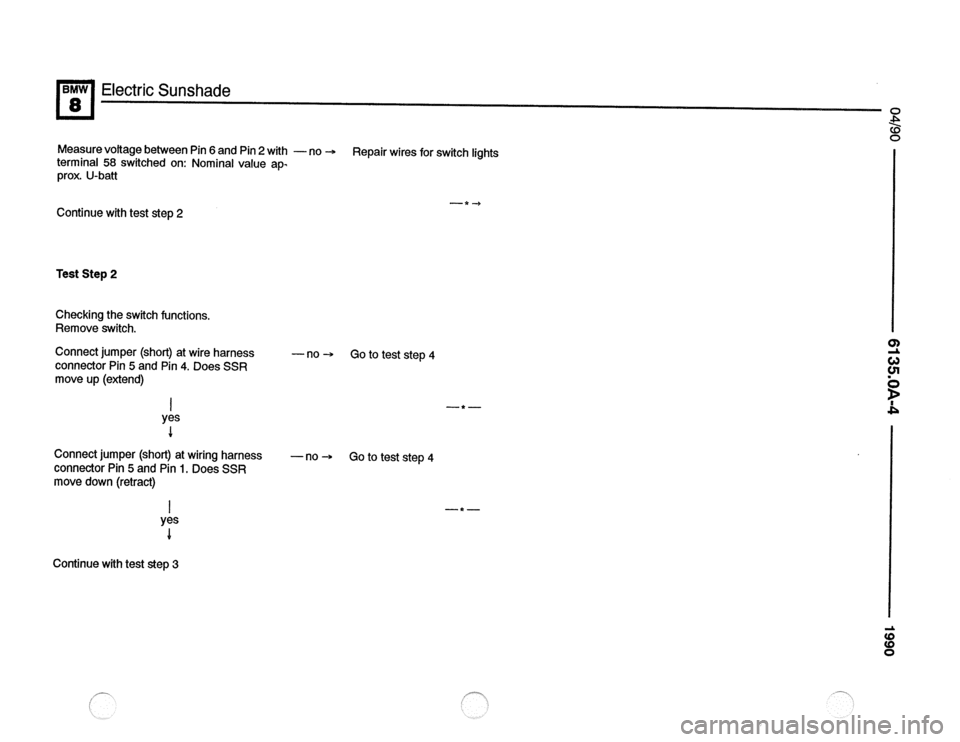 BMW 850csi 1990 E31 Electrical Troubleshooting Manual 