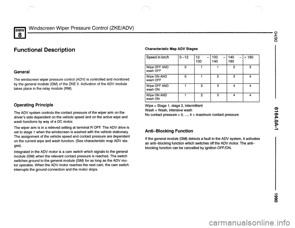 BMW 850csi 1990 E31 Electrical Troubleshooting Manual 
