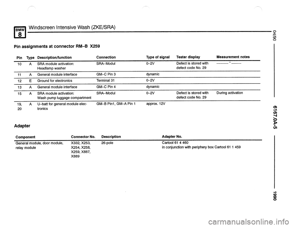 BMW 850csi 1990 E31 Electrical Troubleshooting Manual 
