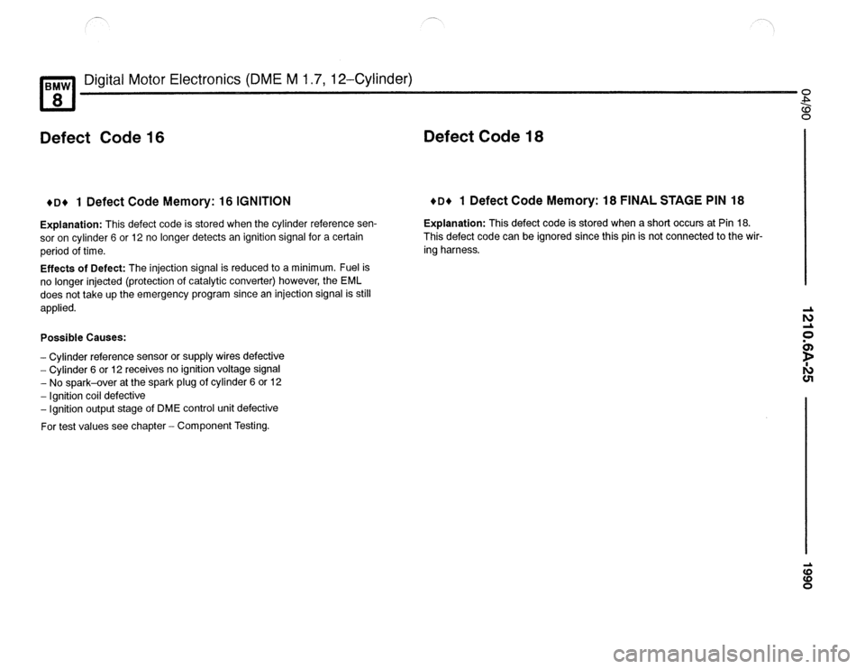 BMW 850csi 1990 E31 Electrical Troubleshooting Manual 