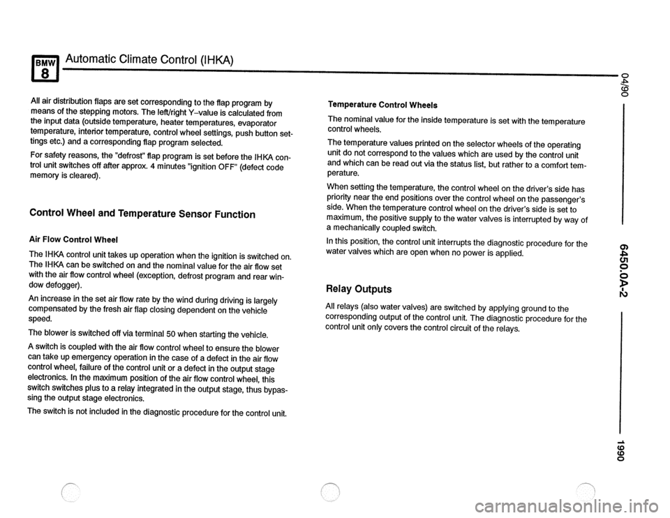 BMW 850csi 1990 E31 Electrical Troubleshooting Manual 