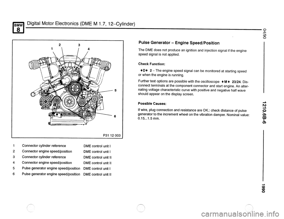 BMW 850csi 1990 E31 Electrical Troubleshooting Manual 