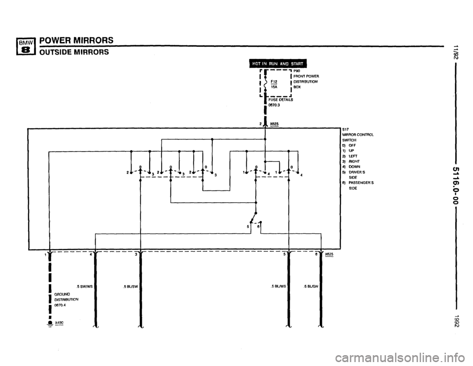 BMW 850i 1992 E31 Electrical Troubleshooting Manual 