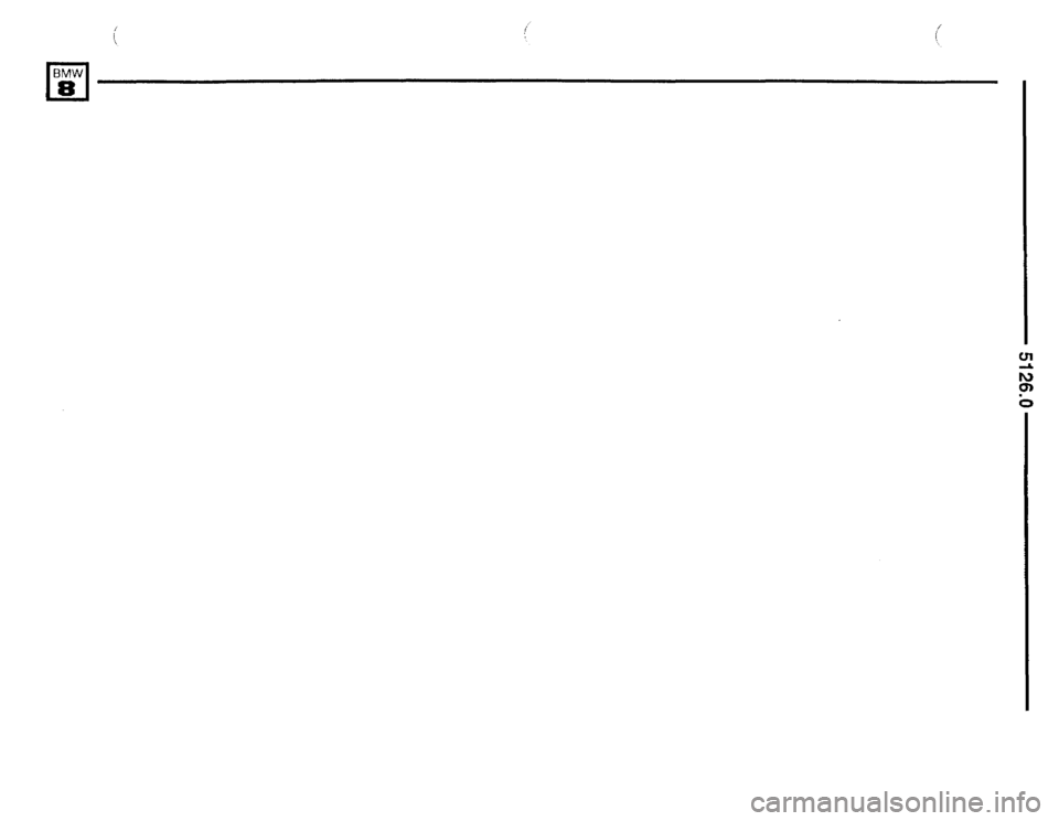 BMW 850i 1992 E31 Electrical Troubleshooting Manual 