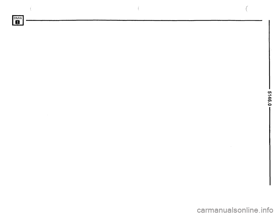 BMW 850i 1992 E31 Electrical Troubleshooting Manual 