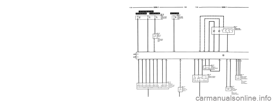 BMW 850i 1992 E31 Electrical Troubleshooting Manual 