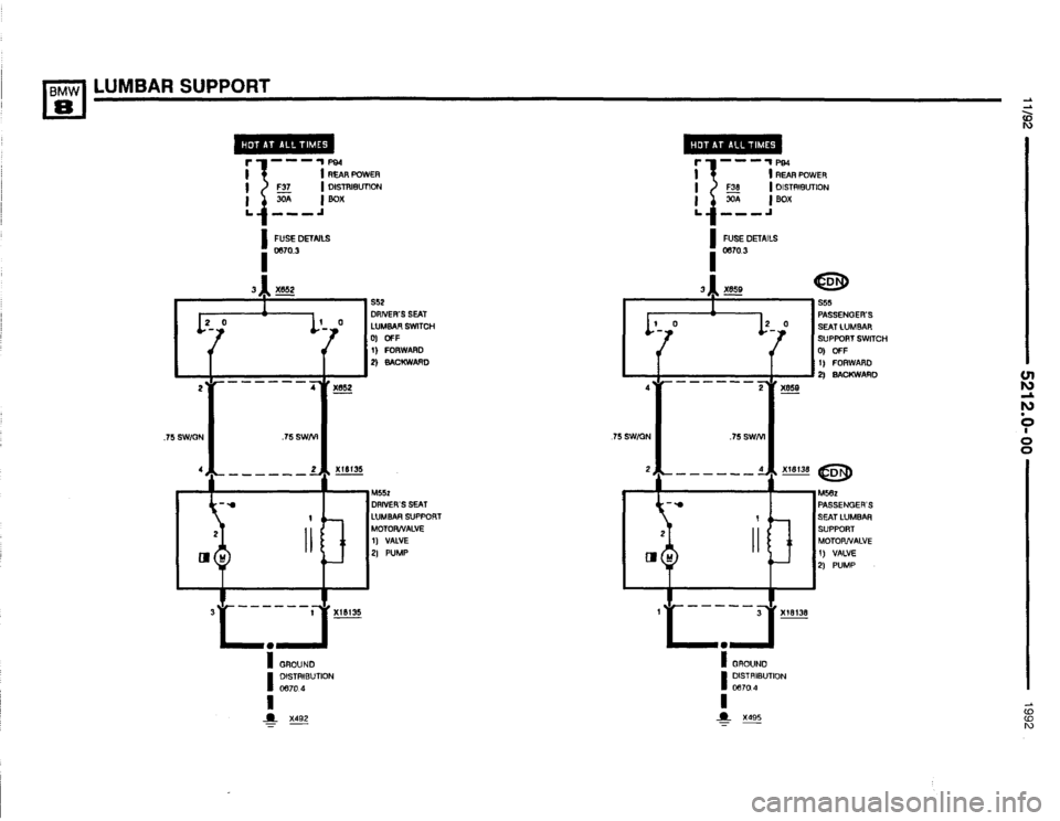 BMW 850i 1992 E31 Electrical Troubleshooting Manual 