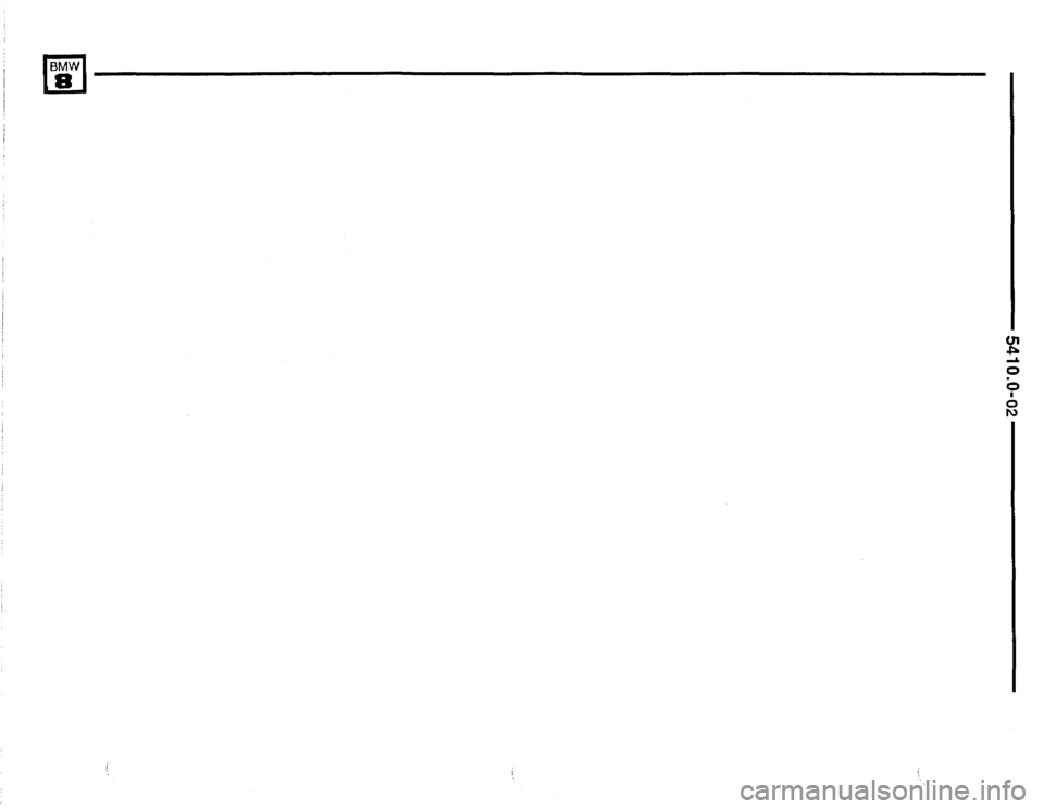 BMW 850i 1992 E31 Electrical Troubleshooting Manual 