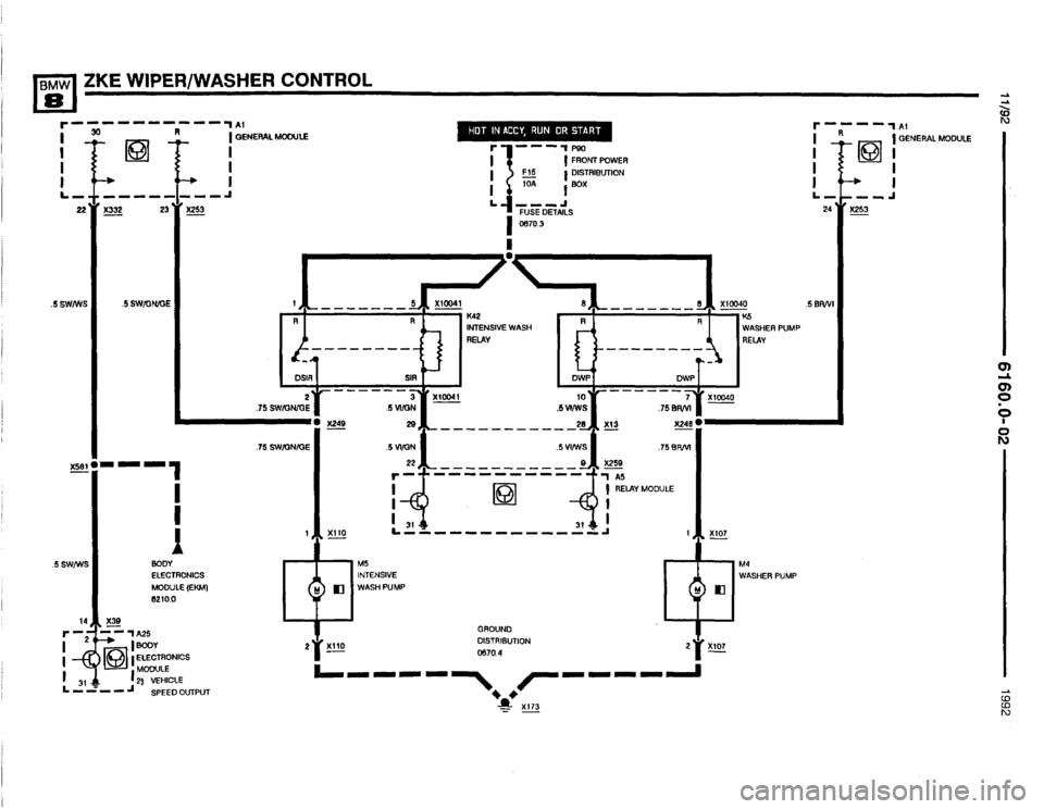 BMW 850i 1992 E31 Electrical Troubleshooting Manual 