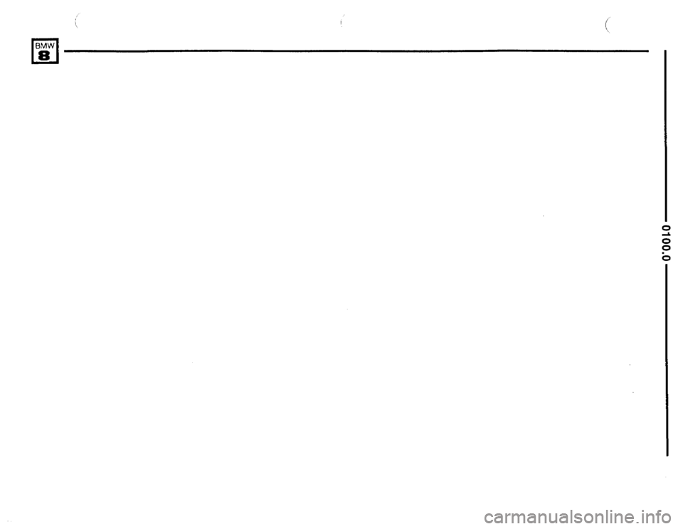 BMW 850i 1992 E31 Electrical Troubleshooting Manual 