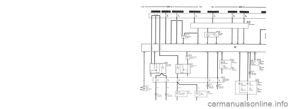 BMW 850i 1992 E31 Electrical Troubleshooting Manual 