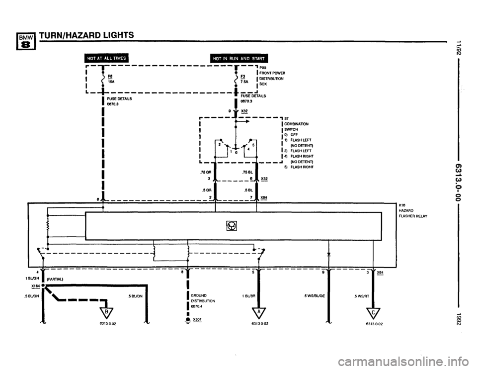 BMW 850i 1992 E31 Electrical Troubleshooting Manual 