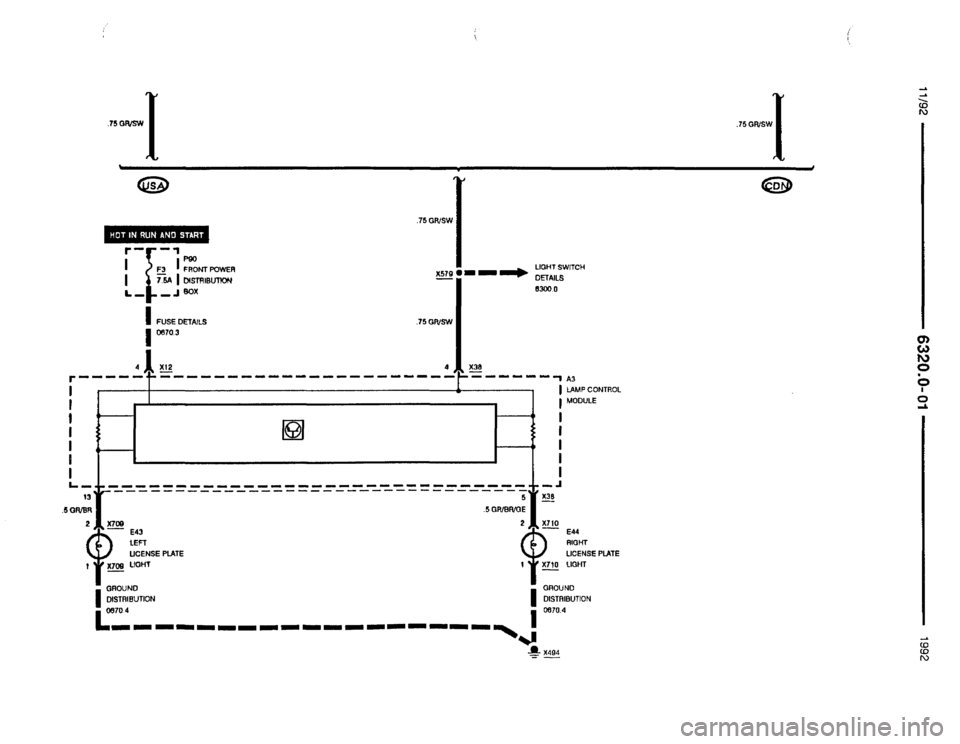 BMW 850i 1992 E31 Electrical Troubleshooting Manual 