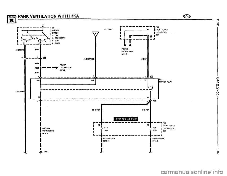 BMW 850i 1992 E31 Electrical Troubleshooting Manual 