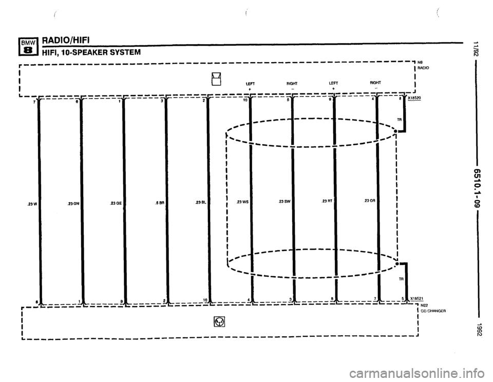 BMW 850i 1992 E31 Electrical Troubleshooting Manual 