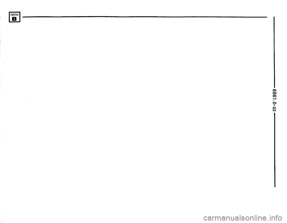 BMW 850i 1992 E31 Electrical Troubleshooting Manual 