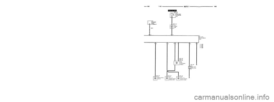 BMW 850i 1992 E31 Electrical Troubleshooting Manual 