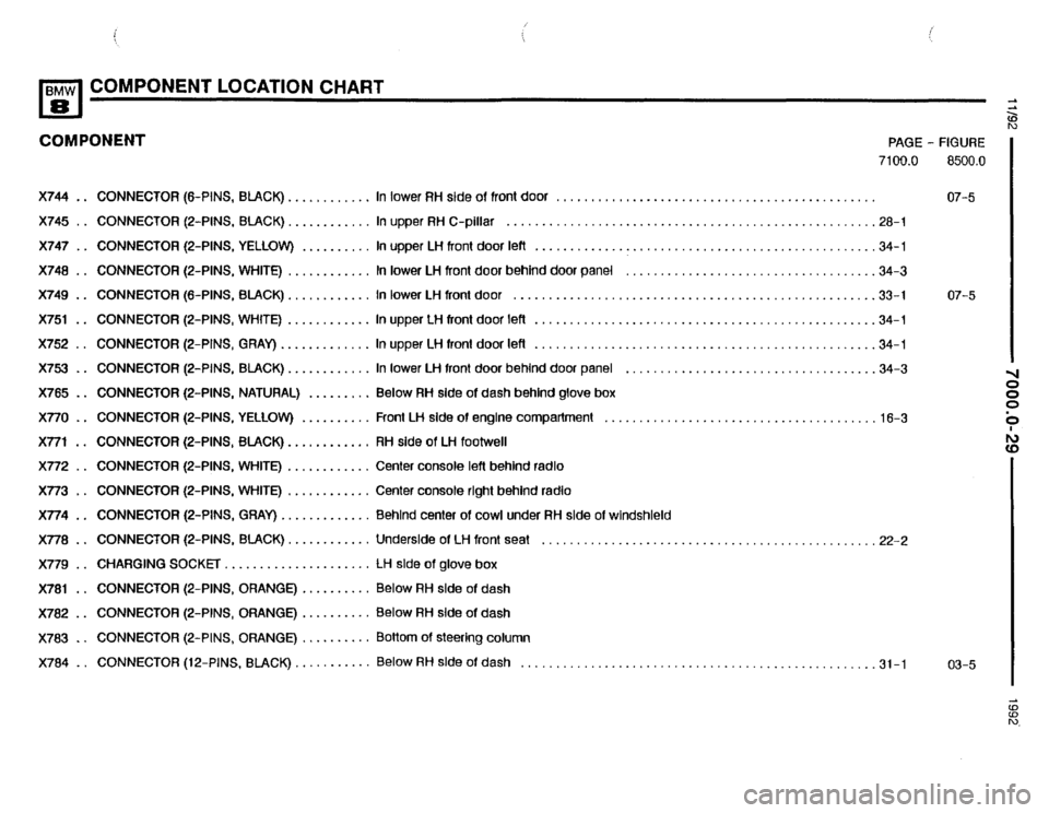 BMW 850i 1992 E31 Electrical Troubleshooting Manual 
