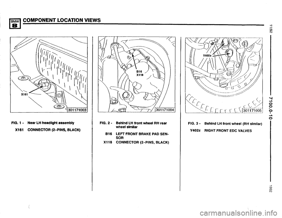 BMW 850i 1992 E31 Electrical Troubleshooting Manual 
