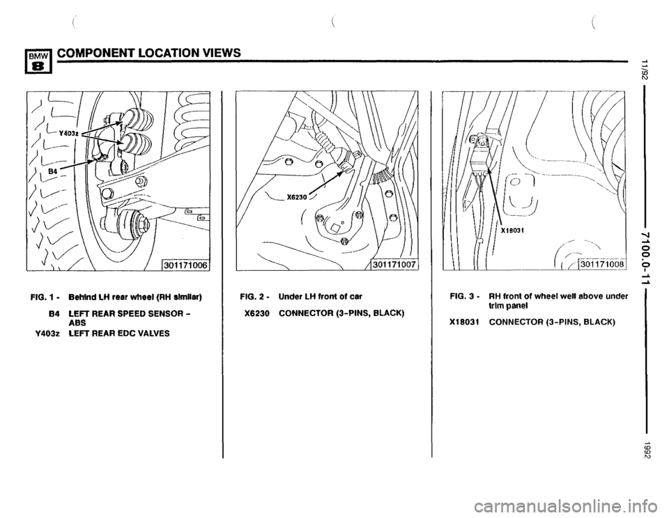BMW 850i 1992 E31 Electrical Troubleshooting Manual 